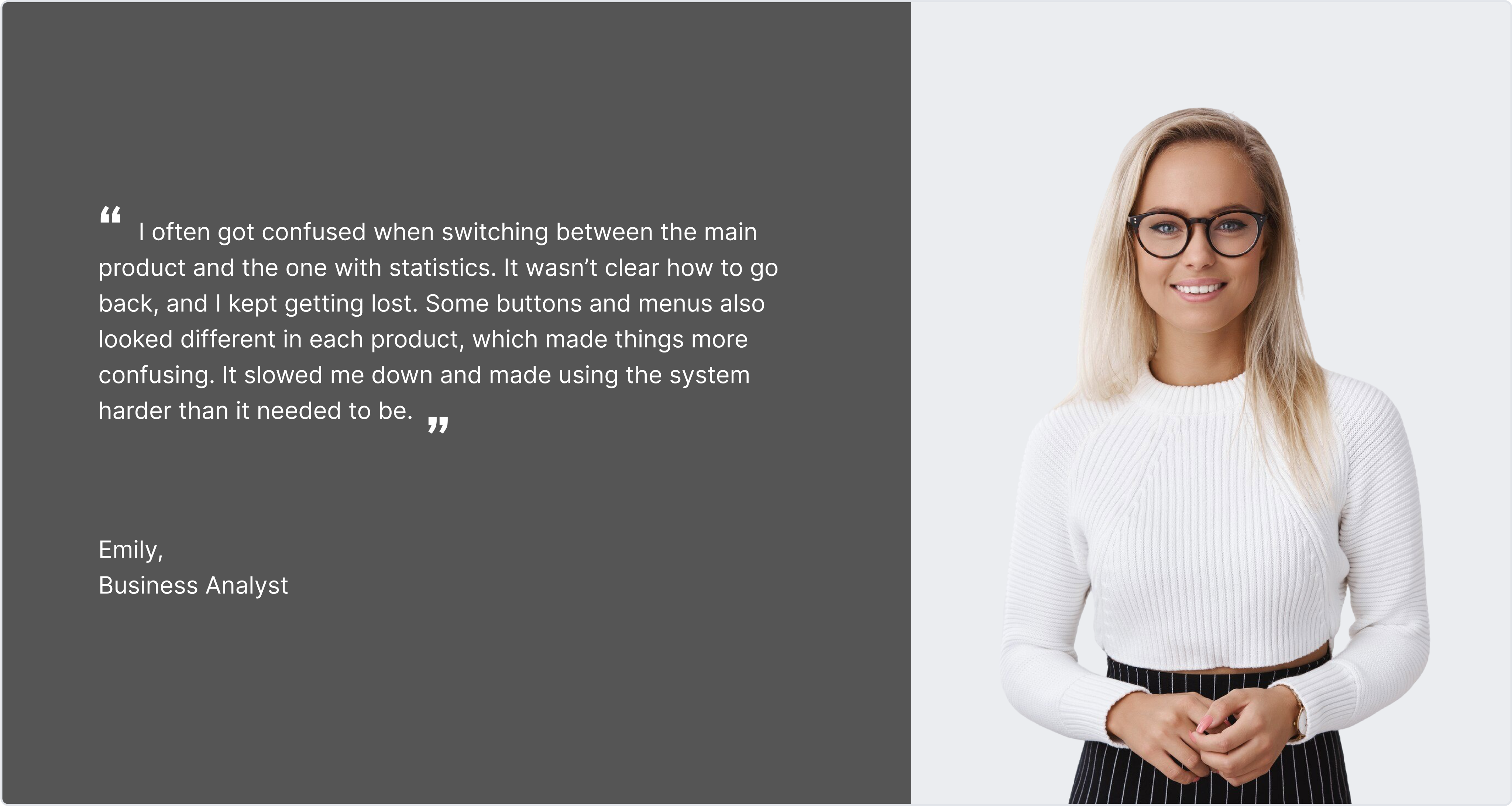 Client testimonial portrait
